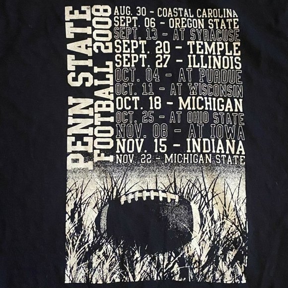 Penn State Mens Blue TGIFS  Graphic T Shirt Small - Picture 5 of 9